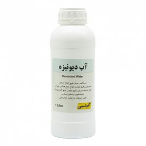 آب دیونیزه تکنوشیمی مدل 1l حجم 1 لیتر