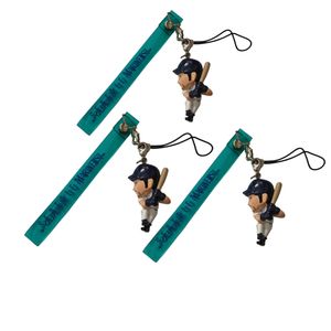 آویز مدل  baseball figure keychain بسته 3 عددی