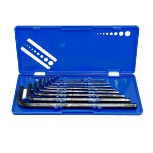 آچار آلن بلند ای زد دی مدل جعبه دار کد cr v 9pcs مجموعه 9 عددی