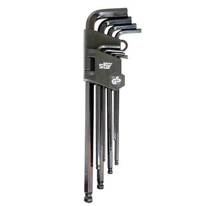 آچار آلن شش گوش اسکای کد st 2213 مجموعه 9 عددی