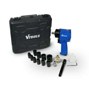 آچار بکس بادی وی تولز  مدل smt vtools 680nusa standard 1_2 مجموعه 17 عددی