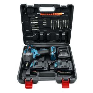 آچار بکس شارژی باس مدل 148v درایو 1_2 اینچ مجموعه 28 عددی