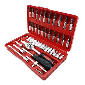 آچار بکس همه کاره راویکس مدل 46pcs red مجموعه 4 عددی