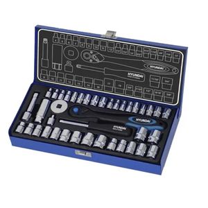 آچار بکس هیوندای مدل ht 9140 مجموعه 40 عددی