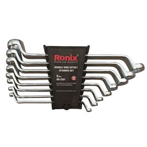 آچار دو سر رینگی رونیکس مدل rh 2301 مجموعه 8 عددی