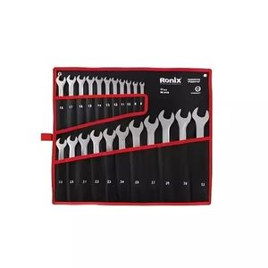 آچار یکسر تخت و یکسر رینگی رونیکس مدل rh 2159 مجموعه 22 عددی