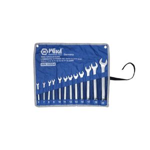 آچار یکسر تخت و یکسر رینگی ویکا مدل yp wk16004 6_22mm  مجموعه 12 عددی