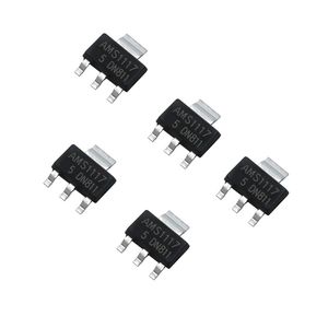 آی سی رگولاتور مدل ams1117 5v بسته 5 عددی