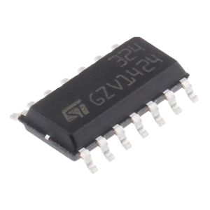 آیسی امپلیفایر اس تی مدل lm324 بسته 10 عددی