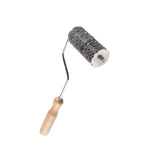 ابزار پتینه مدل غلطک فلزی دسته چوبی  کد gs clt33a