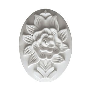 ابزار پیش ساخته مدل گل بیضی پی وی سی کد 116 بسته 2 عددی