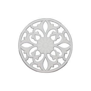 ابزار پیش ساخته مدل گل دایره ای پی وی سی کد 223 بسته 2 عددی