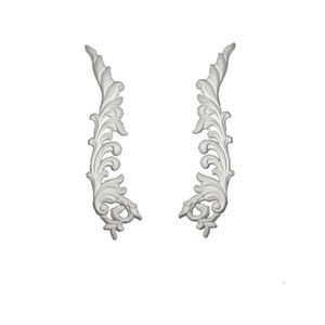 ابزار پیش ساخته مدل گل موتیف جفتی پی وی سی کد 107 بسته 2 عددی