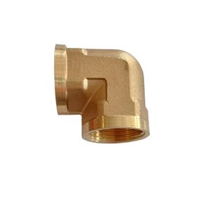 اتصال زانویی مدل برنجی 1 inch