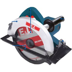 اره دیسکی ای اند ال مدل c.s 2223