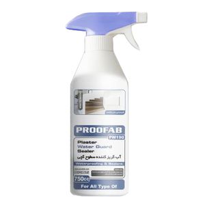 اسپری آب گریز کننده سطوح گچی پروفاب مدل pw190 حجم 750 میلی‌لیتر