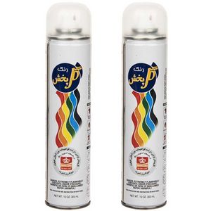 اسپری براق کننده گل پخش مدل کلر حجم 300 میلی لیتر بسته 2 عددی