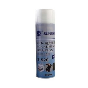 اسپری حلال چسب سانشاین مدل s 520 حجم 550 میلی لیتر