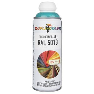اسپری رنگ آبی فیروزه ای دوپلی کالر مدل ral 5018 حجم 400 میلی لیتر