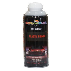 اسپری رنگ آستر پلاستیک دوپلی کالر مدل plastic primer حجم 400 میلی لیتری