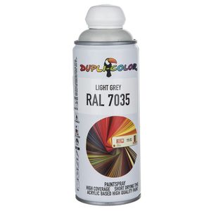 اسپری رنگ خاکستری روشن دوپلی کالر مدل ral 7035 حجم 400 میلی لیتر