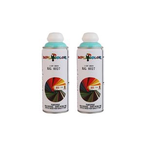 اسپری رنگ سبز روشن دوپلی کالر مدل ral 6027 حجم 400 میلی لیتر مجموعه 2 عددی
