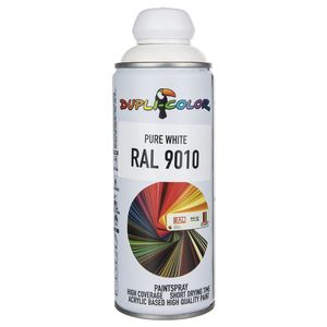 اسپری رنگ سفید دوپلی کالر مدل ral 9010 حجم 400 میلی لیتر