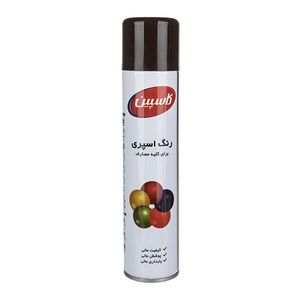 اسپری رنگ قهوه ای سوخته کاسپین مدل پلاس حجم 300 میلی لیتر