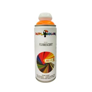 اسپری رنگ نارنجی فلورسنت دوپلی کالر مدل 121 orange fluorescent حجم 400 میلی متر