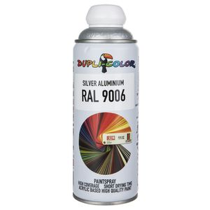 اسپری رنگ نقره ای دوپلی کالر مدل ral 9006 حجم 400 میلی لیتر