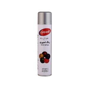 اسپری رنگ نقره ای روشن کاسپین مدل professional حجم 300 میلی لیتر