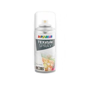 اسپری رنگ پارچه نقره ای دوپلی کالر مدل texstyle حجم 150میلی لیتر