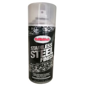 اسپری رنگ کروم استیل گل پخش مدل stainless steel حجم 450 میلی لیتر