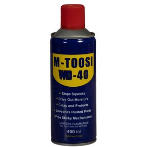 اسپری روان کننده ام طوسی مدل wd 40 حجم 400 میلی لیتر