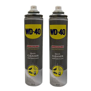 اسپری روان کننده رسی مدل wd 40 حجم 300 میلی لیتر مجموعه دو عددی