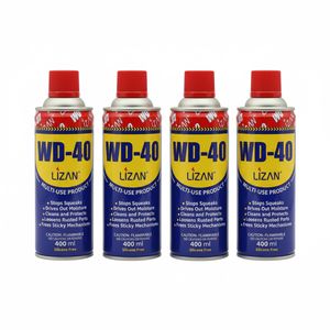 اسپری روان کننده لیزن مدل wd 40 حجم 400 میلی لیتر بسته 4 عددی