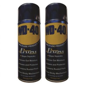 اسپری روان کننده مدل wd40 بسته 2 عددی
