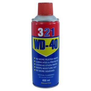 اسپری روان کننده و رنگ بر مدل wd 40 حجم 400 ميلی ليتر