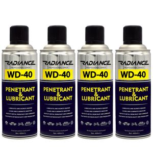 اسپری روان کننده و زنگ بر رادیانس مدل wd 40 حجم 400 میلی لیتر بسته 4 عددی