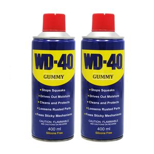 اسپری روان کننده گامی مدل wd 40 حجم 400 میلی لیتر بسته دو عددی