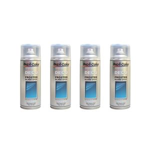 اسپری شیشه مات کن دوپلی کالر مدل deco حجم 400 میلی لیتر مجموعه 4 عددی