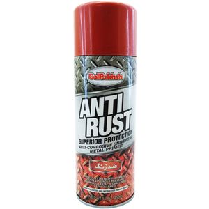اسپری ضد زنگ قرمز گل پخش مدل anti rust حجم 450 میلی لیتر