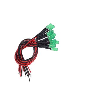 ال ای دی 12 ولت سبز اوال مدل hg g1215 بسته 10 عددی
