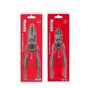 انبر دست و سیم چین الکترونیکی رونیکس مدل rh   1195  و rh   1295 بسته 2 عددی