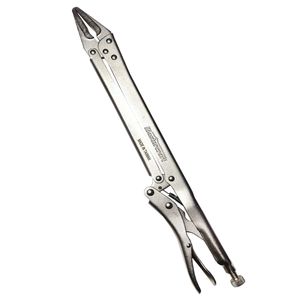 انبر قفلی دم باریکی مستر کرافت مدل crv 37mm سایز 15 اینچ