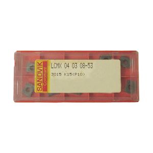اینسرت تراشکاری سندویک مدل lcmx040308 53 کد 3015 بسته 10 عددی