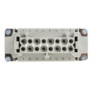 اینسرت کانکتور صنعتی هارتینگ مدل harting 16a sti c