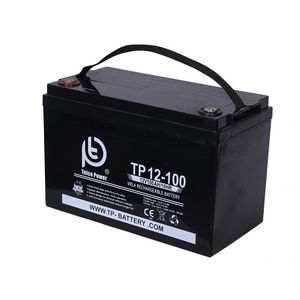 باتری خورشیدی تلکو پاور مدل tp 12 100 ظرفیت 100 آمپر ساعت