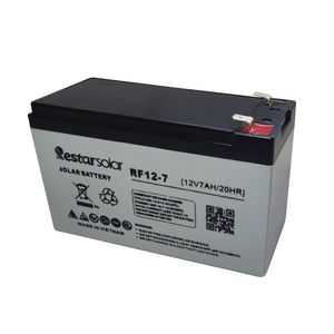 باتری خورشیدی رستار سولار مدل 12v 7ah ظرفیت 7 آمپر