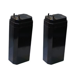 باتری سیلد اسید 4 ولت 1300 میلی آمپر ساعت مدل 4v 1.3ah بسته 2 عددی